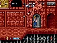 une photo d'Ã©cran de Double Dragon sur Sega Megadrive